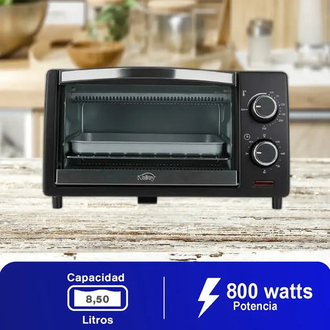HORNO ELECTRICO TOSTADOR 9 LITROS KALLEY