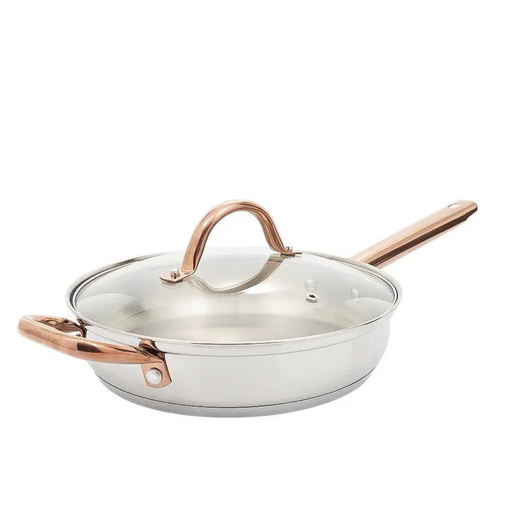 SARTEN 24CM ACERO INOX ZAFIRO