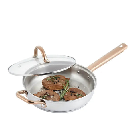 SARTEN 24CM ACERO INOX ZAFIRO