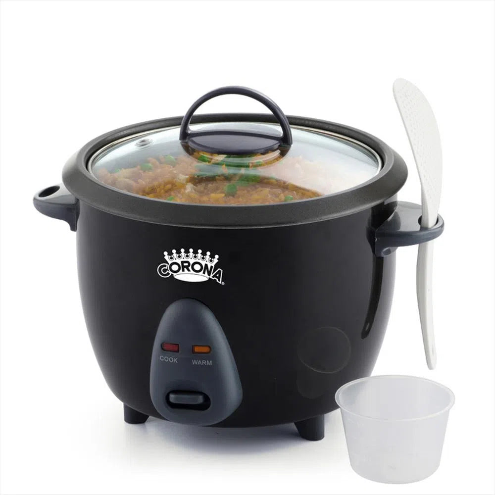 Olla Arrocera Corona 5 Tazas Negra