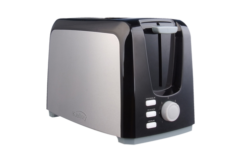 TOSTADORA PAN ACERO INOX/NEGRA KALLEY MTP750SS