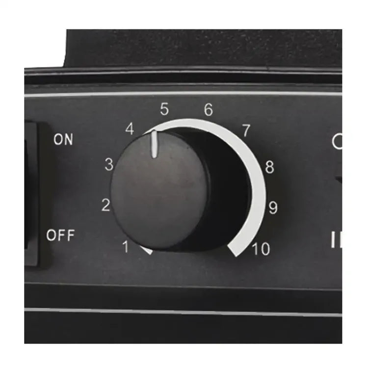 Licuadora KALLEY K-LAP Max Blend negra de alta potencia 1500W, vaso plástico de 2 litros y 10 velocidades.