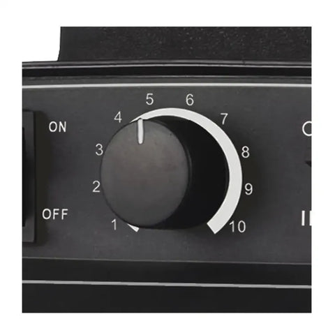 Licuadora KALLEY K-LAP Max Blend negra de alta potencia 1500W, vaso plástico de 2 litros y 10 velocidades.