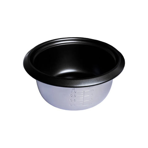 Olla arrocera Altezza gris, capacidad para 5-7 personas, con tapa de vidrio templado, recubrimiento antiadherente y potencia de 400 W.