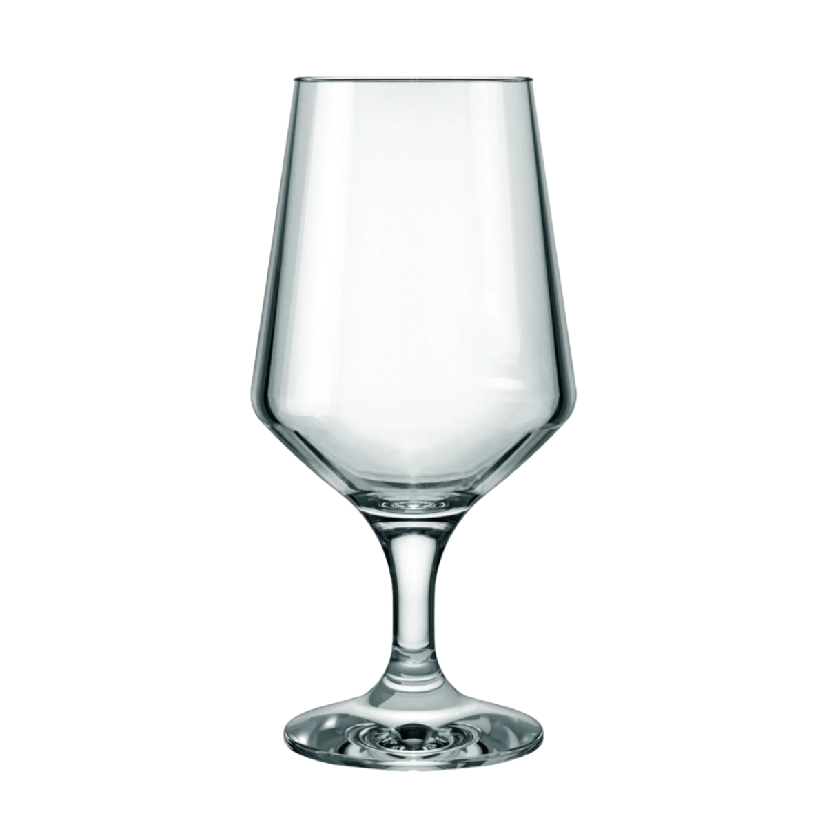 Copa de vidrio Brunello de 13.5 oz con diseño curvo, ideal para servir cerveza artesanal o de barril.