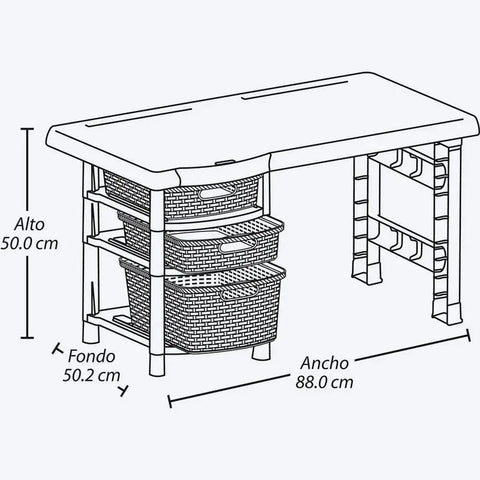 ESCRITORIO INFANTIL NAUTICO - RIMAX