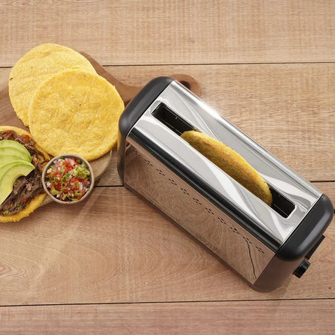 TOSTADOR AREPAS ACERO INOX/NEGRA ELITE