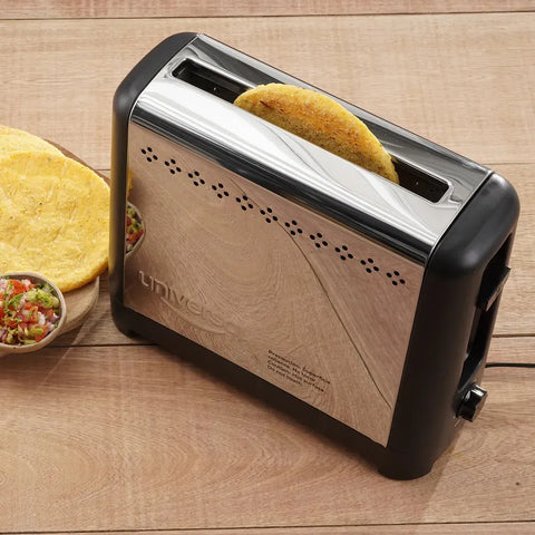 TOSTADOR AREPAS ACERO INOX/NEGRA ELITE