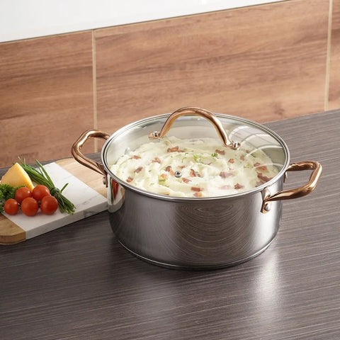 OLLA 24CM ACERO INOX ZAFIRO