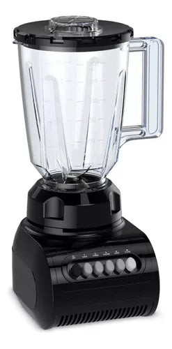 Licuadora Altezza 2 En 1 ABG en color negro, con vaso de 1.5 litros, picatodo incluido y potencia de 400 Watts.