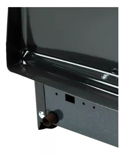 Cocineta a Gas Natural 4 Puestos Dkasa con diseño compacto, acero inoxidable y quemadores de diferentes potencias.