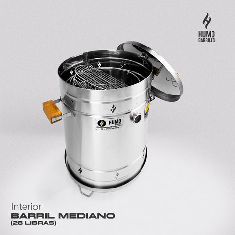 BARRIL MEDIANO 28LB - HUMO BARRILES