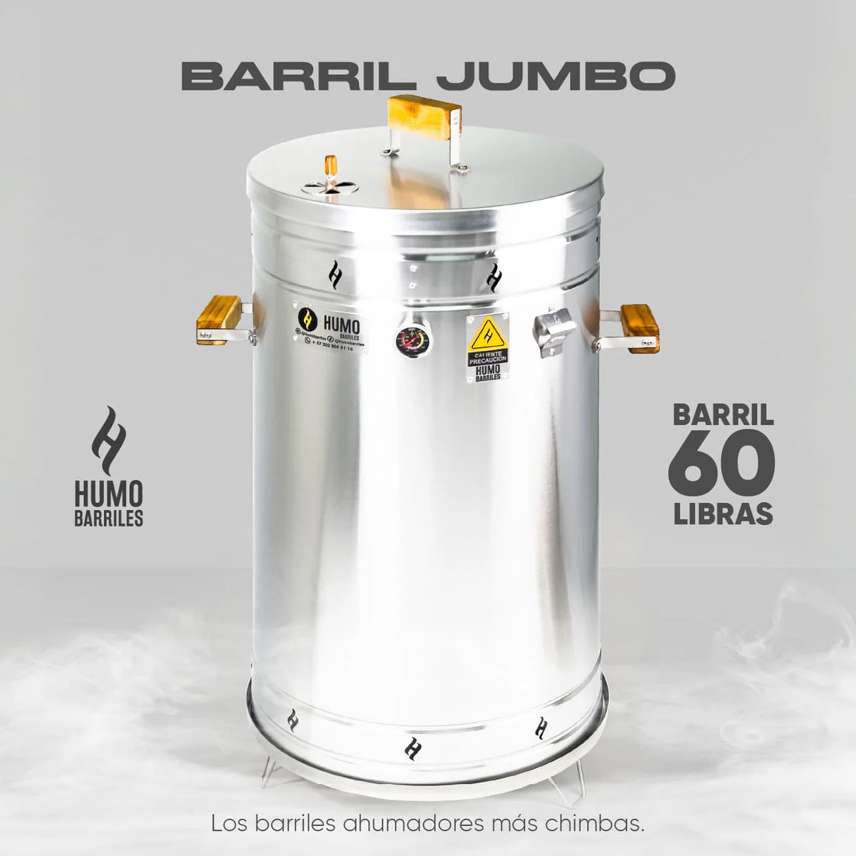 BARRIL JUMBO 60LB - HUMO BARRILES
