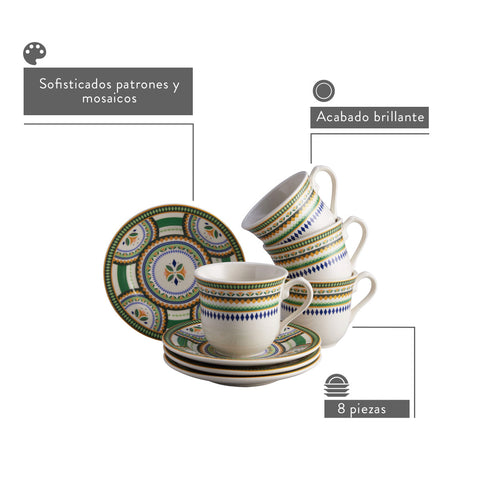 SET X 8 PZSTE ISIDORA 233CC