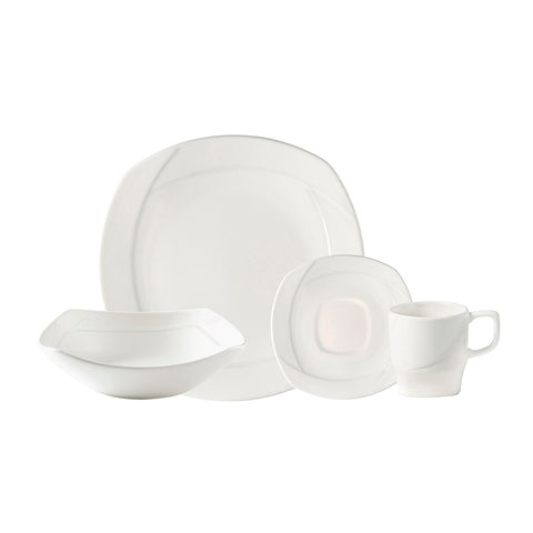 VAJILLA 4/16 LUCIANA BLANCO