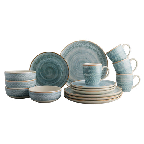 VAJILLA 4/16 CONGO AZUL