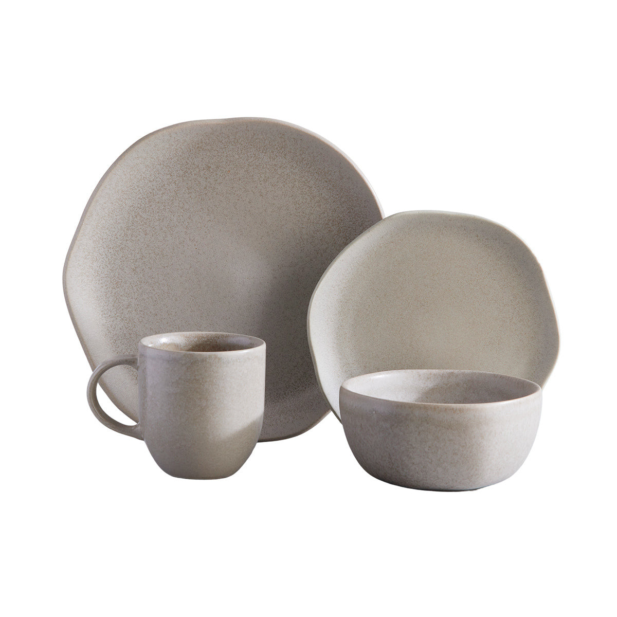 VAJILLA 4/16 CONCRETO