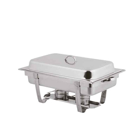 Samovar estándar de 9 litros en acero inoxidable para mantener alimentos calientes en buffets y catering.