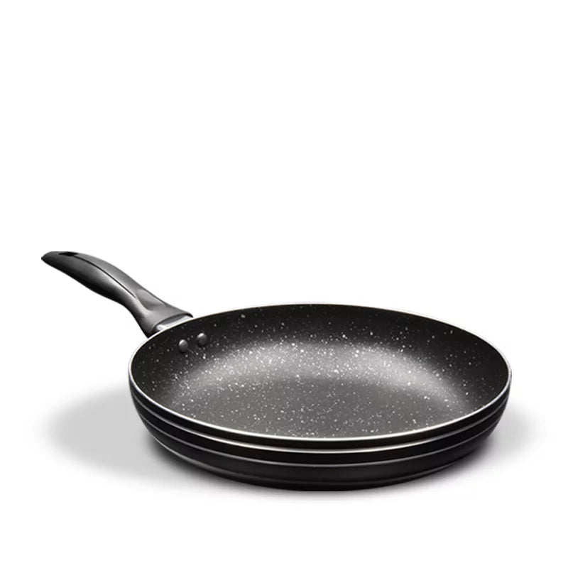 Sartén Antiadherente Stone 24cm Home Elements, cuerpo de aluminio con anillos de conducción de calor, mango de baquelita, recubrimiento antiadherente Stone, acabado profesional.