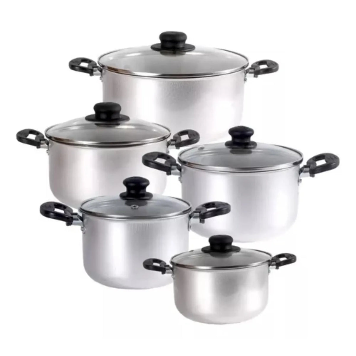 BATERIA 10 PZS ALUMINIO